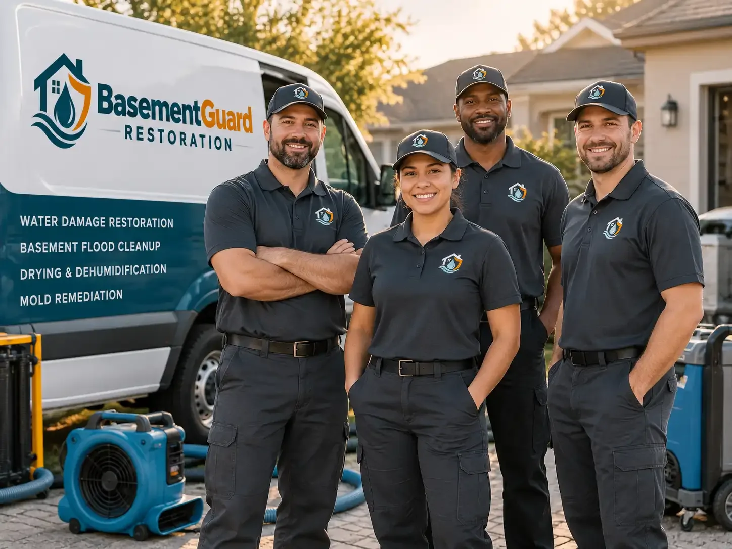 Basement Water Damage Restoration company in Ypsilanti, ND